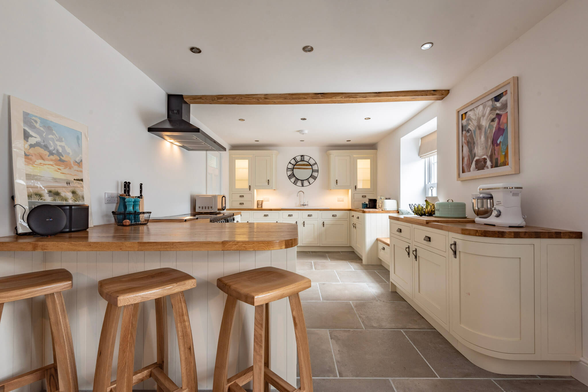 Fully Equipped and Spacious Kitchen